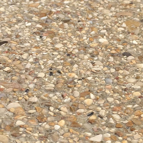 Zoom sur le béton désactivé